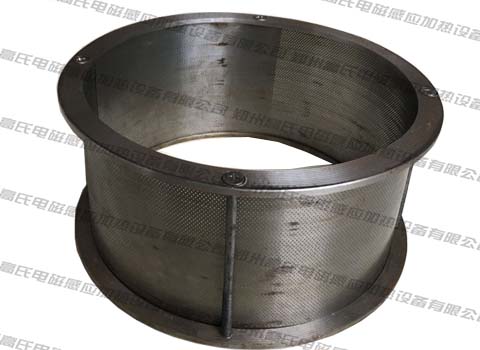 高頻加熱設備對篩片的熱處理